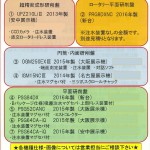 岡本工作機械製作所　大阪営業所　ミニプライベートショウ　出展リスト