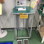 静電機チェック台