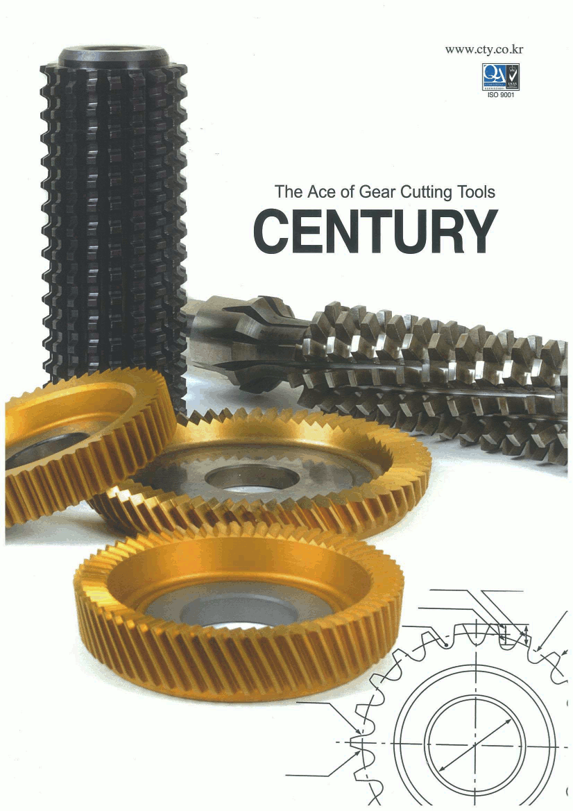 歯切工具　CENTURY PRECISION社