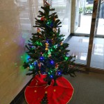 三共精機のクリスマスツリー