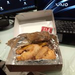 お持ち帰りのチキン